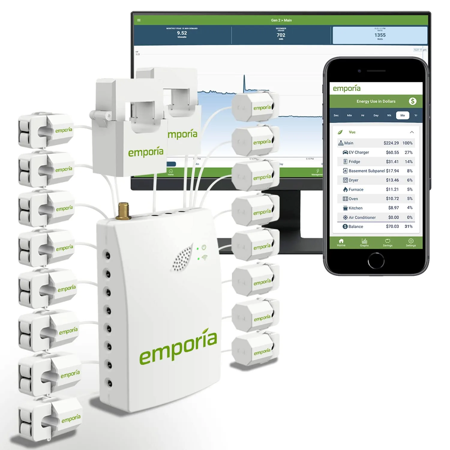 Emporia Vue Gen 2 Energy Monitor